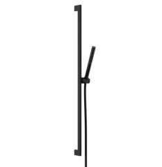 Душевой гарнитур EcoSmart+ со штангой 90см, Pulsify S Hansgrohe, 24383670 цвет: черный