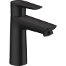 Купить купить смеситель для раковины coolstart без сливного гарнитура, talis e hansgrohe, 71714670 цвет: черный