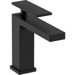 Смеситель для раковины EcoSmart+, с донным клапаном, Tecturis E Hansgrohe, 73010670 цвет: черный