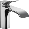 Купить купить смеситель для раковины со сливным гарнитуром, vivenis hansgrohe, 75010000 цвет: хром