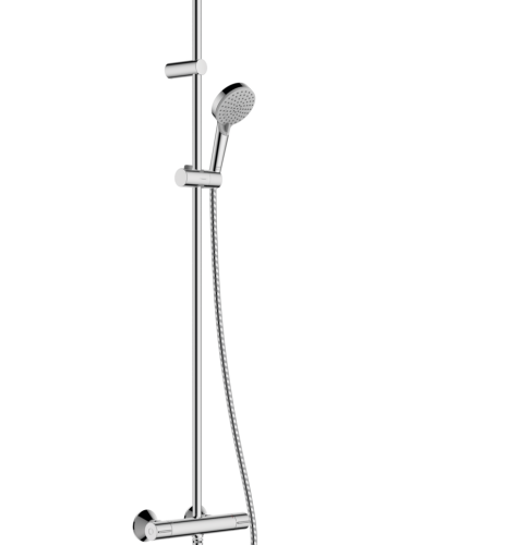 Купить купить душевая система с термостатом, vernis blend hansgrohe, 26276000 цвет: хром