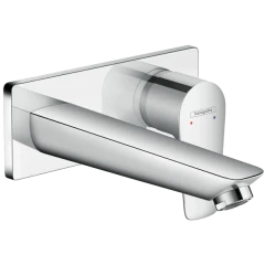 Смеситель для раковины скрытого монтажа, настенный, Talis E Hansgrohe, 71732000 цвет: хром