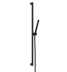 Душевой гарнитур со штангой 90см, Pulsify S Hansgrohe, 24382670 цвет: черный