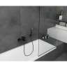 Купить купить смеситель для ванны, vernis shape hansgrohe, 71450670 цвет: черный