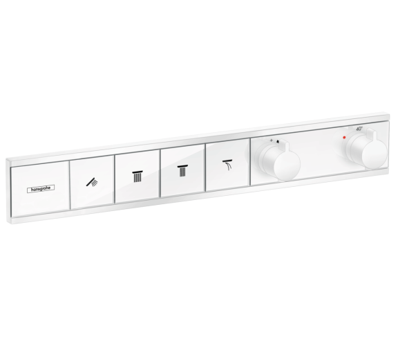 Купить купить смеситель для ванны, термостат, rainselect hansgrohe, 15382700 цвет: белый