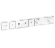 Купить купить смеситель для ванны, термостат, rainselect hansgrohe, 15382700 цвет: белый