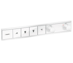 Смеситель для ванны, термостат, RainSelect Hansgrohe, 15382700 цвет: белый