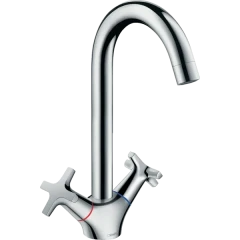 Смеситель для кухни, двухвентильный, Eco, Logis M32 Hansgrohe, 71283000 цвет: хром