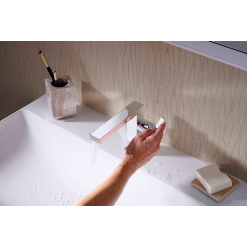 Купить купить смеситель для раковины fine coolstart, ecosmart+, tecturis e hansgrohe, 73021000 цвет: хром