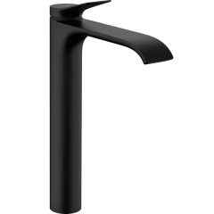 Смеситель для раковины без сливного гарнитура, Vivenis Hansgrohe, 75042670 цвет: черный