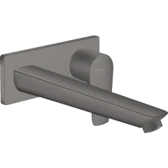 Смеситель для раковины скрытого монтажа, настенный, Talis E Hansgrohe, 71734340 цвет: черный