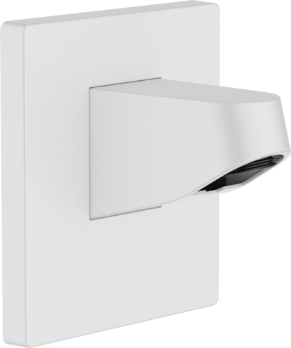 Купить купить душевой кронштейн 105 настенный, pulsify hansgrohe, 24139700 цвет: белый