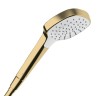Купить купить ручной душ, croma e hansgrohe, 26814990 цвет: золото