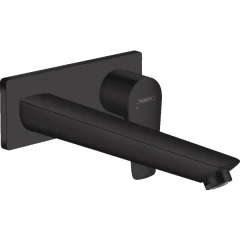 Смеситель для раковины скрытого монтажа, настенный, Talis E Hansgrohe, 71734670 цвет: черный