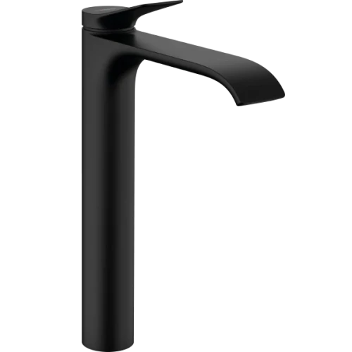 Купить купить смеситель для раковины со сливным гарнитуром, vivenis hansgrohe, 75040670 цвет: черный
