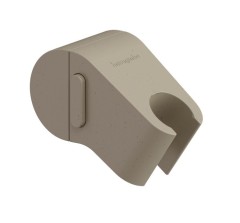 Держатель ручного душа Planet Edition с креплением на штангу и регулировкой высоты, WallStoris Hansgrohe, 28918210 цвет: песок