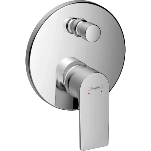 Купить купить смеситель для ванны скрытого монтажа, rebris hansgrohe, 72468000 цвет: хром