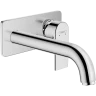 Купить купить смеситель для раковины скрытого монтажа, настенный, vernis shape hansgrohe, 71578000 цвет: хром