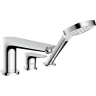 Купить купить смеситель для ванны на 3 отверстия, talis e hansgrohe, 71730000 цвет: хром