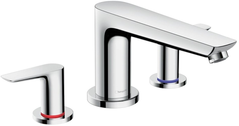 Купить купить смеситель для ванны на 3 отверстия, talis e hansgrohe, 71747000 цвет: хром