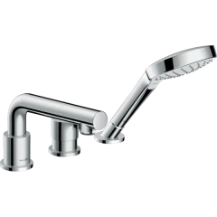 Смеситель для ванны на 3 отверстия, Talis S Hansgrohe, 72416000 цвет: хром