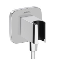 Шланговое подключение Q с держателем для душа, FixFit Q Hansgrohe, 26887000 цвет: хром