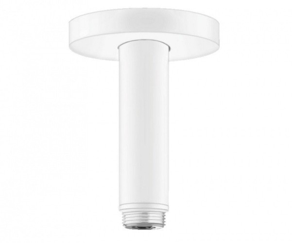 Купить купить душевой кронштейн s потолочный 100 мм, rainfinity hansgrohe, 27393700 цвет: белый