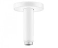Купить купить душевой кронштейн s потолочный 100 мм, rainfinity hansgrohe, 27393700 цвет: белый