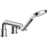 Купить купить смеситель для ванны на 3 отверстия, talis s hansgrohe, 72417000 цвет: хром