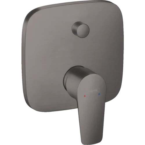 Купить купить смеситель для ванны скрытого монтажа, talis e hansgrohe, 71745340 цвет: черный