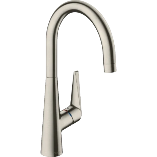 Купить купить смеситель для кухни, с вытяжным изливом, eco, talis m51 hansgrohe, 72816800 цвет: нержавеющая сталь