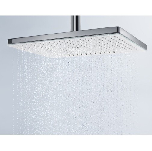Купить купить верхний душ с потолочным кронштейном скрытого монтажа, rainmaker select hansgrohe, 24002400 цвет: хром