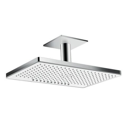 Купить купить верхний душ с потолочным кронштейном скрытого монтажа, rainmaker select hansgrohe, 24004400 цвет: хром