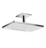 Купить купить верхний душ с потолочным кронштейном скрытого монтажа, rainmaker select hansgrohe, 24004400 цвет: хром