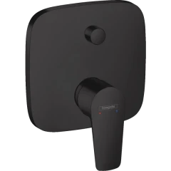 Смеситель для ванны скрытого монтажа, Talis E Hansgrohe, 71474670 цвет: черный