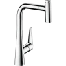 Купить купить смеситель для кухни, с вытяжным изливом, eco, talis select m51 hansgrohe, 72826000 цвет: хром