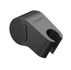 Держатель ручного душа с креплением на штангу и регулировкой высоты, WallStoris Hansgrohe, 27917670 цвет: черный