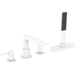 Смеситель для ванны на 4 отверстия, Finoris Hansgrohe, 76444700 цвет: белый