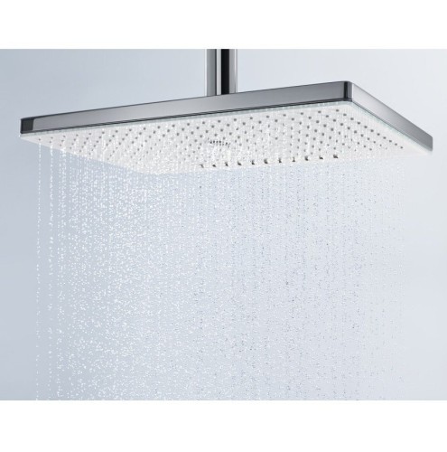 Купить купить верхний душ с потолочным кронштейном скрытого монтажа, rainmaker select hansgrohe, 24012400 цвет: хром