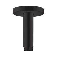 Душевой кронштейн S потолочный 100 мм, Rainfinity Hansgrohe, 27393670 цвет: черный