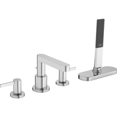 Смеситель для ванны на 4 отверстия, Finoris Hansgrohe, 76444000 цвет: хром