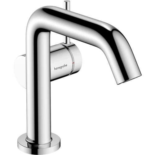 Купить купить смеситель для раковины fine coolstart, ecosmart+, с донным клапаном push-open, tecturis s hansgrohe, 73320000 цвет: хром