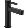 Купить купить смеситель для раковины со сливным клапаном push-open, finoris hansgrohe, 76023670 цвет: черный
