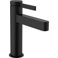 Смеситель для раковины со сливным клапаном Push-Open, Finoris Hansgrohe, 76023670 цвет: черный