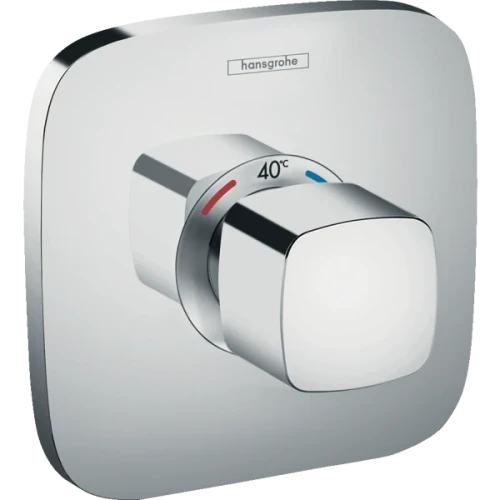 Купить купить термостатический смеситель для душа highflow скрытого монтажа, ecostat e hansgrohe, 15706000 цвет: хром