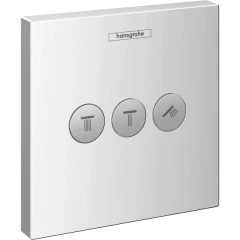 Переключатель потоков для душа на 3 потребителя, ShowerSelect Hansgrohe, 15764000 цвет: хром
