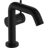 Купить купить смеситель для раковины fine coolstart, ecosmart+, с донным клапаном push-open, tecturis s hansgrohe, 73320670 цвет: черный