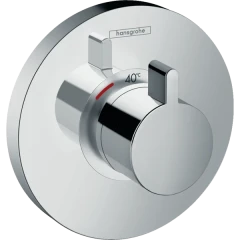 Термостатический смеситель для душа HighFlow скрытого монтажа, ShowerSelect S Hansgrohe, 15741000 цвет: хром