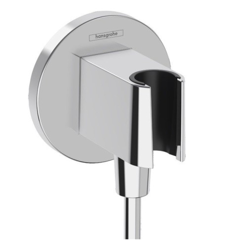 Купить купить шланговое подключение s с держателем для душа, fixfit s hansgrohe, 26888000 цвет: хром