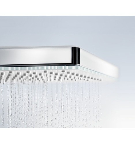 Купить купить верхний душ с потолочным кронштейном скрытого монтажа, rainmaker select hansgrohe, 24016400 цвет: хром